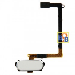 Home Button Flex Cable with Fingerprint Identification Replacement for Samsung Galaxy S6 / G920F (White)