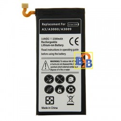 2300mAh High Capacity Rechargeable Replacement Li-ion Battery for Samsung Galaxy A3 / A300 / A3009