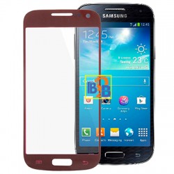 High Quality Front Screen Outer Glass Lens for Samsung Galaxy S IV mini / i9190 (Scarlet Red)