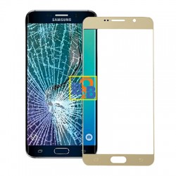 Front Screen Cover Plate / Outer Glass Lens for Samsung Galaxy Note 5 (Gold)