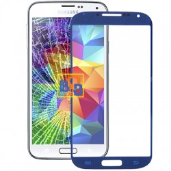 Front Screen Outer Glass Lens for Samsung Galaxy S5 / G900 (Blue)