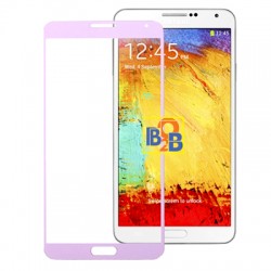 High Quality Plating Front Screen Outer Glass Lens for Samsung Galaxy Note III / N9000 (Light Purple)