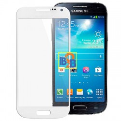 High Quality Front Screen Outer Glass Lens for Samsung Galaxy S IV mini / i9190  (White)
