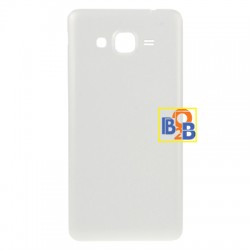 Smooth Surface Back Housing Cover Replacement for Samsung Galaxy Grand Prime / G530 (White)