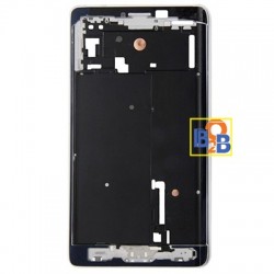 Front Housing LCD Frame Bezel Plate Replacement for Samsung Galaxy Note Edge / N915 (White)