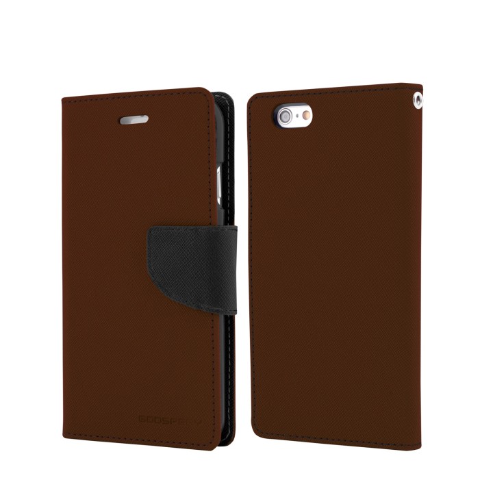 Goospery Fancy Diary Wallet Flip Cover Case by Mercury for Apple iPhone 8 Plus (8+)