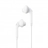 Samsung 3.5mm Earphones w Mic Dual Earbuds In-Ear Stereo Wired White for Samsung Galaxy J3, J5, J7, Note 3 4 5, Edge, S5, S6