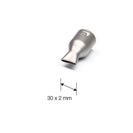 JBC-JN7639 Nozzle for JT Heater Flat - 30 x 2mm