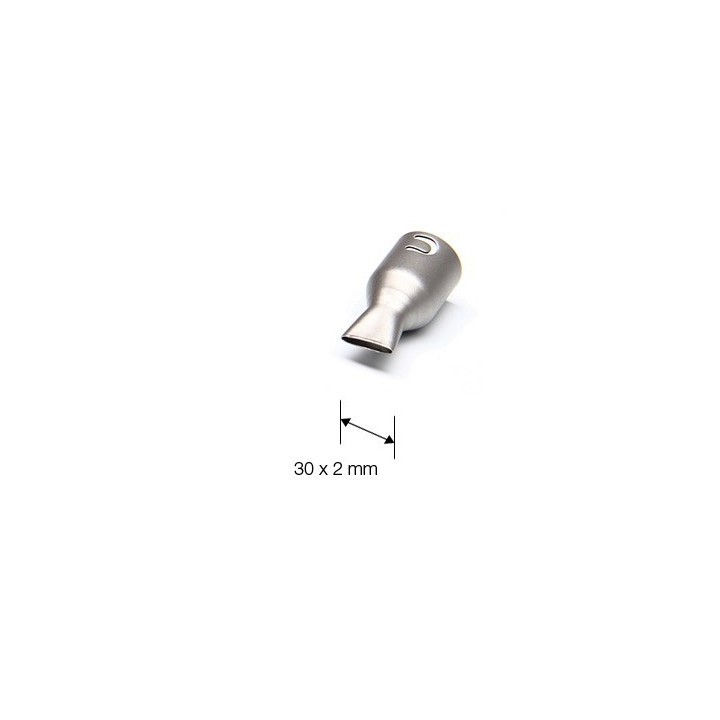 JBC-JN7639 Nozzle for JT Heater Flat - 30 x 2mm