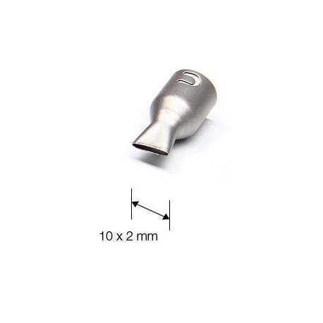 JBC-JN7637 Nozzle for JT Heater Flat - 10 x 2mm