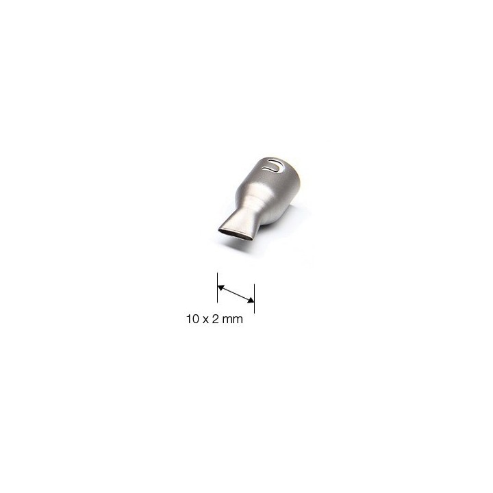 JBC-JN7637 Nozzle for JT Heater Flat - 10 x 2mm
