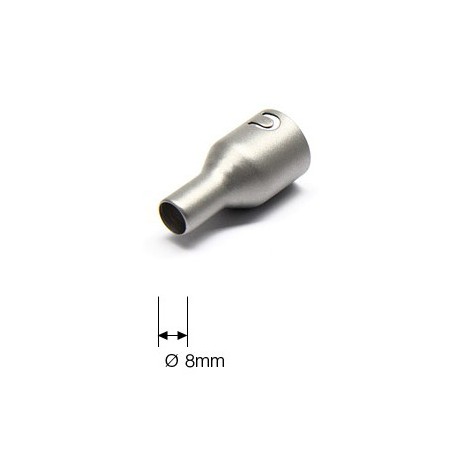 JBC-JN2020 Nozzle for JT Heater Straight -  8mm