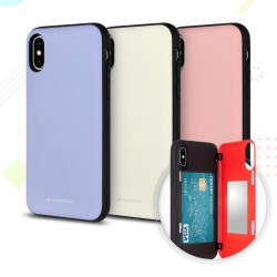 Goospery Magnetic Door Bumper TPU Case by Mercury for Apple iPhone