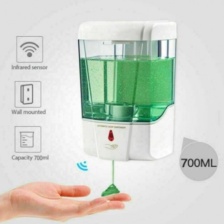 700ml Automatic Soap Dispenser Infrared Motion Sensor Hand Sanitizer Dispenser 700ml Automatic Soap Dispenser Infrared Motion Sensor Hand Sanitizer Dispenser