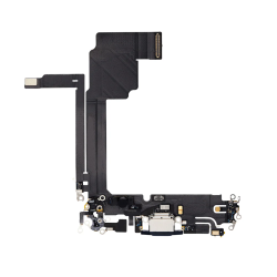 Charging Port Dock Connector Flex Cable Replacement for iPhone 15 Pro Max
