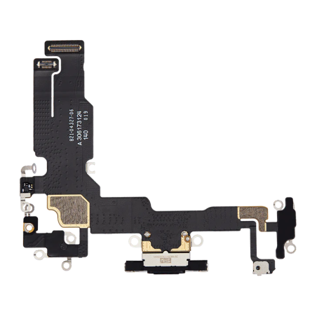 Charging Port Dock Connector Flex Cable Replacement for iPhone 15