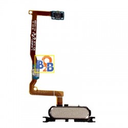 Home Button with Flex Cable Replacement for Samsung Galaxy Alpha / G850F (White)