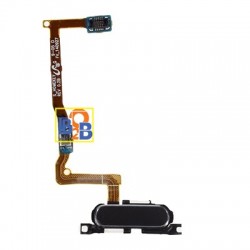 Home Button with Flex Cable Replacement for Samsung Galaxy Alpha / G850F (Black)