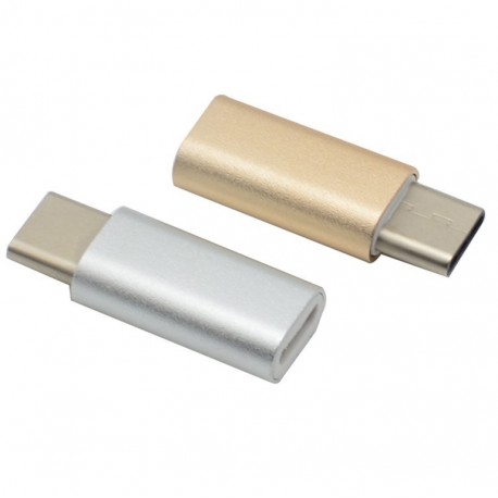 USB Type-C Male to Micro USB 2.0 5 Pin Female USB Type C Adapter Converter