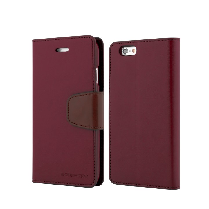 Goospery Sonata Diary Wallet Flip Cover Case by Mercury for Apple iPhone 4S