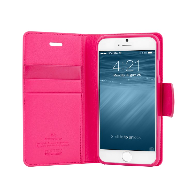Goospery Sonata Diary Wallet Flip Cover Case by Mercury for Apple iPhone 7 Plus (7+)