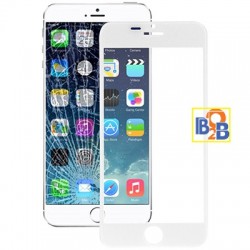 Front Screen Outer Glass Lens for iPhone 6 (White)