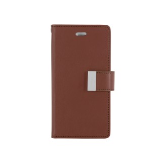 Goospery Rich Diary Wallet Flip Cover Case by Mercury for Samsung Galaxy Note 4 (N9106)