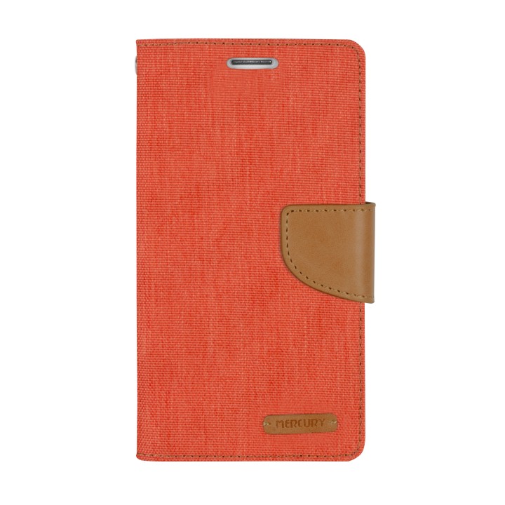 Goospery Canvas Diary Wallet Flip Cover Case by Mercury for Apple iPhone 7 Plus (7+)