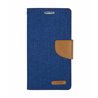 Goospery Canvas Diary Wallet Flip Cover Case by Mercury for Apple iPhone 4S