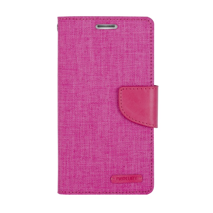 Goospery Canvas Diary Wallet Flip Cover Case by Mercury for Apple iPhone 7